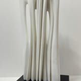 Pablo Atchugarry Untitled, 2023 Carrara marble, 20 x 8 x 4 1/2 in. (50.8 x 20.3 x 11.4 cm) 22...