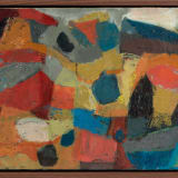 Charles Cajori Untitled, 1951 Oil on canvas, 14 x 24 in. (35.6 x 61 cm)