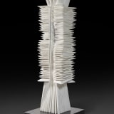 Pablo Atchugarry Azteca, 2023 Statuary Carrara marble, 86 1/2 x 27 1/2 x 30 in. (219.7 x 69.8 x 76.2...