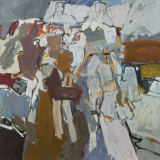 Charles Cajori Untitled, 1963 Oil on canvas, 73 1/2 x 69 3/4 in. (186.7 x 177.2 cm)