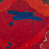 Teruko Yokoi, Red Diamond with Blue, 1960–61