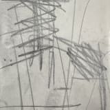 Michael (Corinne) West Untitled (Graphite sketch verso), circa 1960s Oil pastel and paper, 6 x 4 in. (15.2 x 10.2...