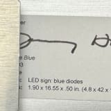 Jenny Holzer, Blue, Blue, 2003