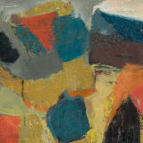 Charles Cajori Untitled, 1951 Oil on canvas, 14 x 24 in. (35.6 x 61 cm)