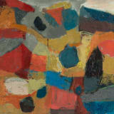 Charles Cajori Untitled, 1951 Oil on canvas, 14 x 24 in. (35.6 x 61 cm)