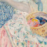 Frederick Carl Frieseke, Girl Sewing, 1914