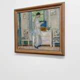 Frederick Carl Frieseke, Untitled ("Woman in Bedroom"), circa 1922
