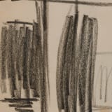 Michael (Corinne) West Night Sketches, 1966 Mixed media on paper, 8 x 5 in. (20.3 x 12.7 cm) (each)