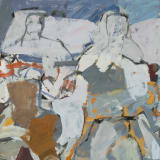 Charles Cajori Untitled, 1963 Oil on canvas, 73 1/2 x 69 3/4 in. (186.7 x 177.2 cm)