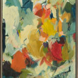 Chloë Lamb Away, 2024 Oil on linen canvas, 20 x 15 in. (50.8 x 38.1 cm)
