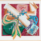 Frank Stella, Then Came a Stick and Beat the Dog, Illustrations After El Lissitzky's Had Gadya, 1984