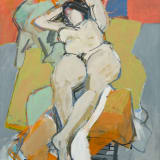 Charles Cajori Untitled, 1971 Oil on canvas, 60 x 45 in. (152.4 x 114.3 cm)