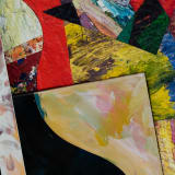 Sam Gilliam, Pussycat, 1984