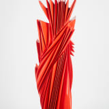 Pablo Atchugarry Untitled, 2024 Enameled bronze, 40 1/8 x 8 1/4 x 13 3/8 in. (102 x 21 x 34...