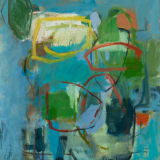Chloë Lamb Above and Beyond, 2023 Oil on linen canvas, 40 x 35 in. (101.6 x 88.9 cm)