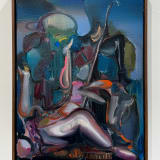 Justine Otto Kick Out the Jams II, 2022 Oil on canvas, 15 3/4 x 11 3/4 in. (40 x 30...