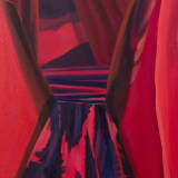 Rachel MacFarlane Sandstone Horizon Junction, 2020 Oil on canvas, 40 x 30 in. (101.6 x 76.2 cm)