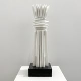 Pablo Atchugarry Untitled, 2022 Carrara marble, 18 1/8 x 4 7/8 x 4 7/8 in. (46 x 12.5 x 12.5...