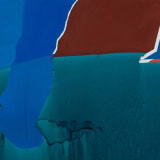 Dorothy Hood, Blue Waters, circa 1980s