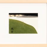 Teruko Yokoi Untitled, 2013 Egg tempera and collage on paper, 4 1/8 x 5 7/8 in. (10.5 x 14.9 cm)
