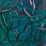 Rachel MacFarlane Squall Lines, 2024 Oil on canvas, 72 x 60 in. (182.9 x 152.4 cm)