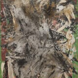 Michael (Corinne) West Space Poetry, 1951–53 Oil, enamel, and sand on canvas, 38 x 28 in. (96.5 x 71.1 cm)