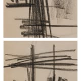 Michael (Corinne) West Night Sketches, 1966 Mixed media on paper, 8 x 5 in. (20.3 x 12.7 cm) (each)