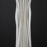 Pablo Atchugarry Untitled, 2024 White Carrara marble, 31 1/8 x 8 7/8 x 7 1/2 in. (79 x 22.5 x...