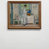 Frederick Carl Frieseke, Untitled ("Woman in Bedroom"), circa 1922