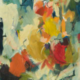 Chloë Lamb Away, 2024 Oil on linen canvas, 20 x 15 in. (50.8 x 38.1 cm)