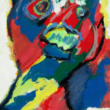 Karel Appel Untitled, circa 1970s Acrylic on paper, 24 3/4 x 18 3/4 in. (62.9 x 47.6 cm) (sight size)