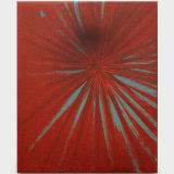 John Knuth The Spark, 2025 Acrylic/flyspeck on canvas, 44 x 36 in. (111.8 x 91.4 cm)