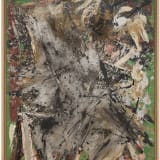 Michael (Corinne) West Space Poetry, 1951–53 Oil, enamel, and sand on canvas, 38 x 28 in. (96.5 x 71.1 cm)