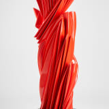 Pablo Atchugarry Untitled, 2024 Enameled bronze, 40 1/8 x 8 1/4 x 13 3/8 in. (102 x 21 x 34...