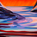 Rachel MacFarlane, The Scolding Sky at Athabasca Glacier, 2024