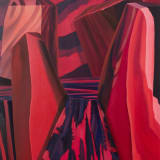 Rachel MacFarlane Sandstone Horizon Junction, 2020 Oil on canvas, 40 x 30 in. (101.6 x 76.2 cm)