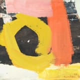 Chloë Lamb Mechanics, 2024 Oil and collage on board, 7 1/2 x 10 in. (19.1 x 25.4 cm)