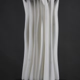 Pablo Atchugarry Untitled, 2024 Statuary Carrara marble, 21 7/8 x 8 1/4 x 7 1/4 in. (55.5 x 21 x...