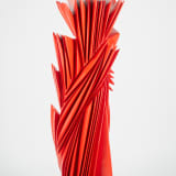 Pablo Atchugarry Untitled, 2024 Enameled bronze, 40 1/8 x 8 1/4 x 13 3/8 in. (102 x 21 x 34...