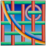 Roger Williams Untitled, 1974 Acrylic on canvas, 40 1/2 x 40 1/2 in. (102.9 x 102.9 cm)