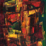 Norman Carton Untitled #391, circa 1952 Oil on canvas, 24 x 19 1/2 in. (61 x 49.5 cm)