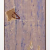 Kikuo Saito Ashes Ruby, 1982 Acrylic on canvas, 92 x 47 in. (233.7 x 119.4 cm)