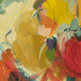 Chloë Lamb Away, 2024 Oil on linen canvas, 20 x 15 in. (50.8 x 38.1 cm)