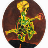 Charles Seliger Embryo in Flight, 1945 Oil on canvas, 24 x 20 in. (61 x 50.8 cm)