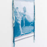 Mia Weiner Invisible Waves, 2023 Handwoven cotton, acrylic, and silk, 33 1/2 x 24 3/4 in. (85.1 x 62.9 cm)...