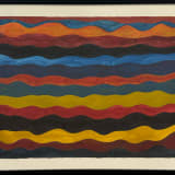 Sol LeWitt, Irregular Wavy Horizontal Color Bands, 1992