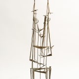 Tony Rosenthal The Bird Who Came to Visit, 1953 Bronze, 37 1/2 x 8 5/8 x 8 in. (95.3 x...