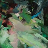 Hollis Heichemer, leaves falling; conifers take shape, 2025