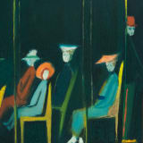 Hedda Sterne, Untitled (Trolley), circa 1944