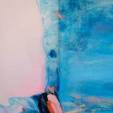 Dana James The Love Spell (Impossible Oceans), 2022 Oil, encaustic, and acrylic on canvas , 36 x 60 in (91.4...